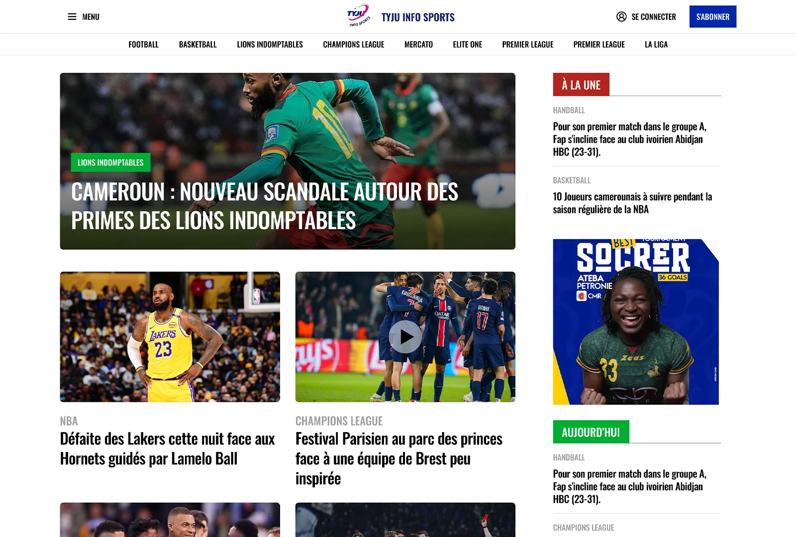 Tyju Infosport — screenshot 1