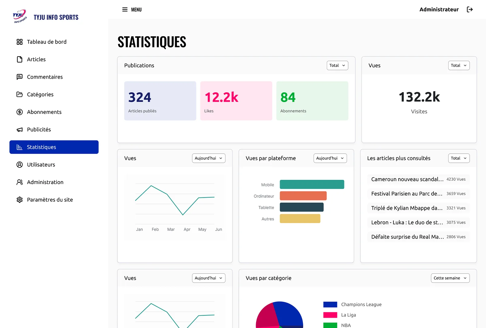 Tyju Infosport — screenshot 2