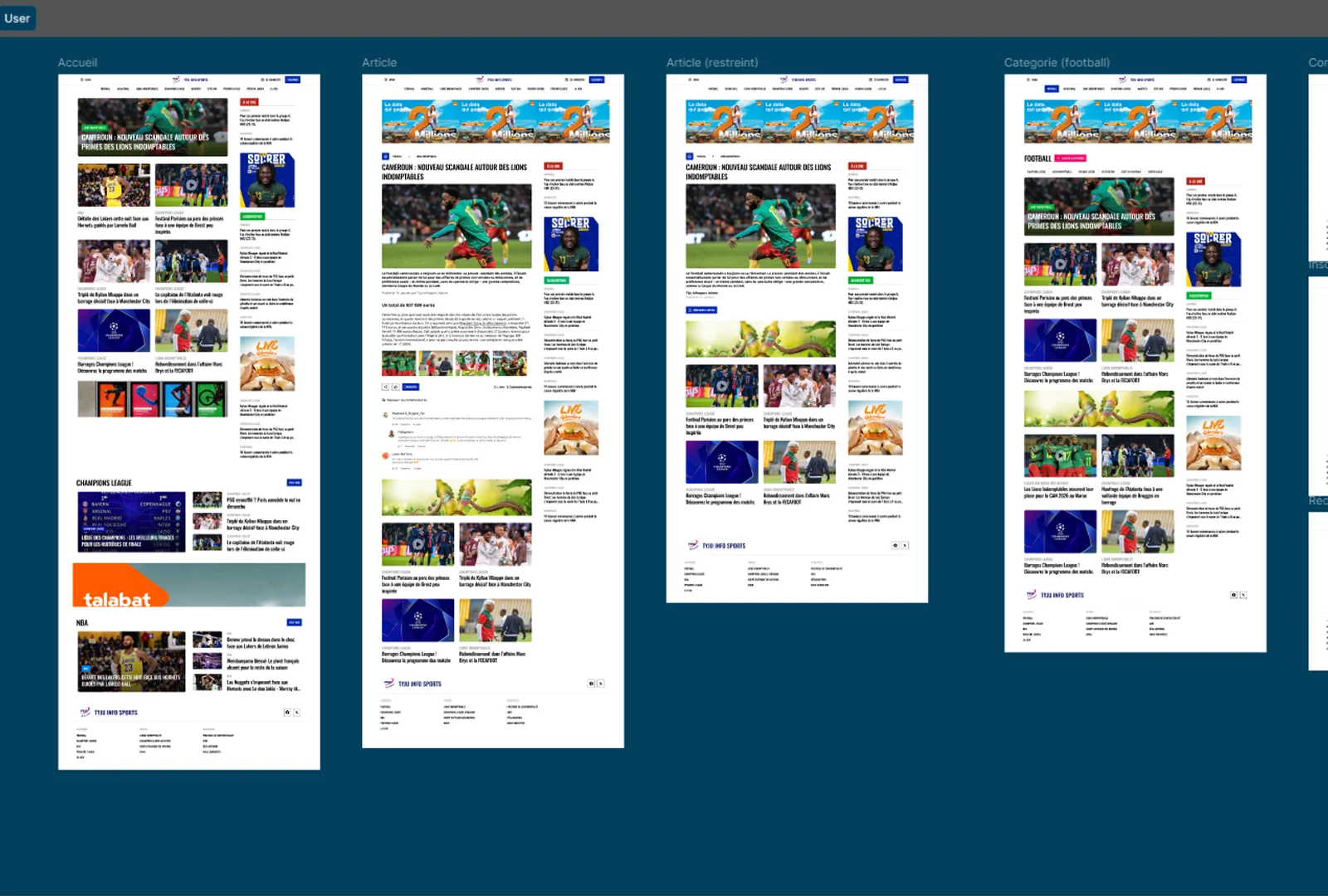 Tyju Infosport — screenshot 4